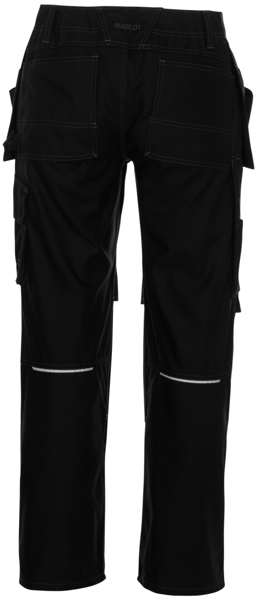 MASCOT-Workwear, Arbeits-Berufs-Bund-Hose, Springfield, 90 cm, 260 g/m², schwarz