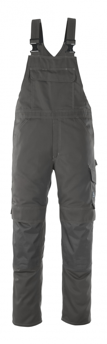 MASCOT-Workwear, Arbeits-Berufs-Latz-Hose, Richmond, 76 cm, 260 g/m, dunkelanthrazit