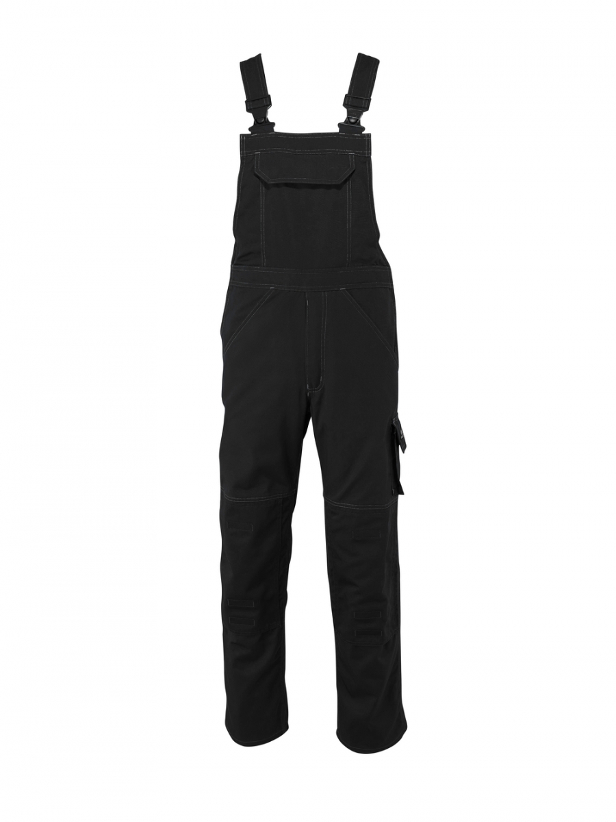 MASCOT-Workwear, Arbeits-Berufs-Latz-Hose, Newark, 82 cm, 270 g/m, schwarz