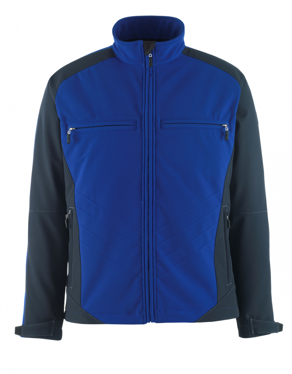MASCOT-Workwear, Kälteschutz, Soft-Shell-Jacke, Dresden, 305 g/m², kornblau/schwarzblau