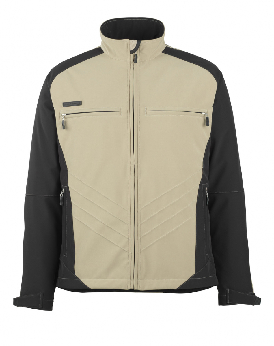 MASCOT-Workwear, Kälteschutz, Soft-Shell-Jacke, Dresden, 305 g/m², khaki/schwarz