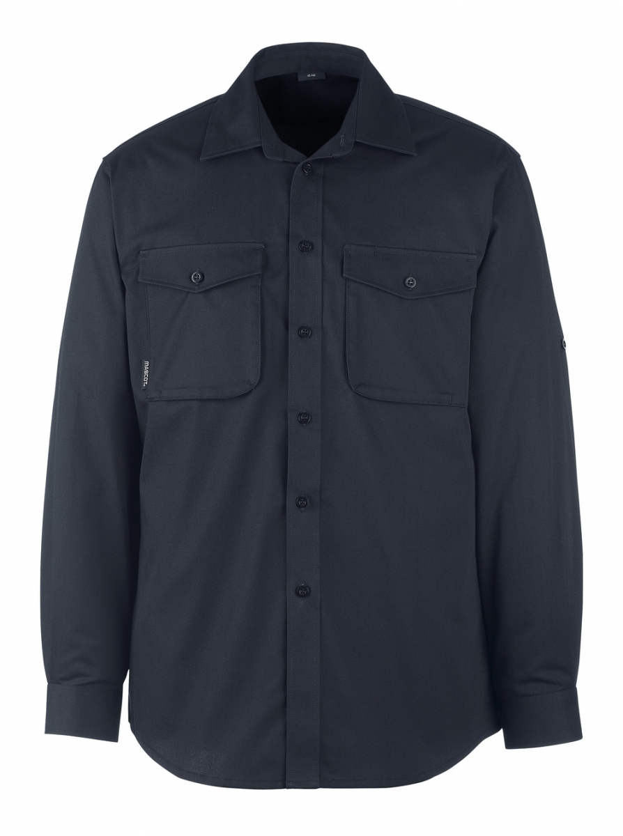 MASCOT-Workwear, Hemd, Greenwood, 200 g/m, schwarzblau