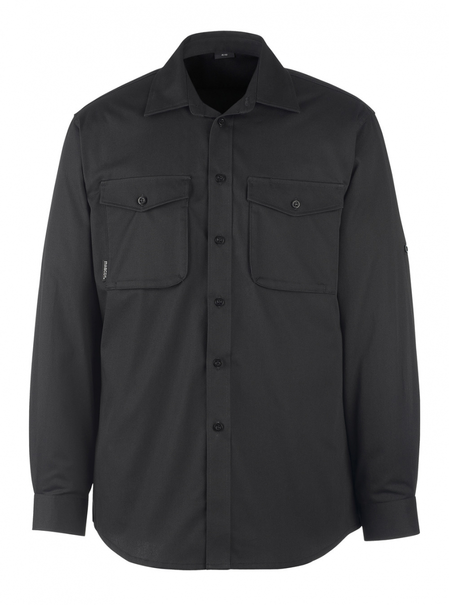 MASCOT-Workwear, Hemd, Greenwood, 200 g/m², schwarz