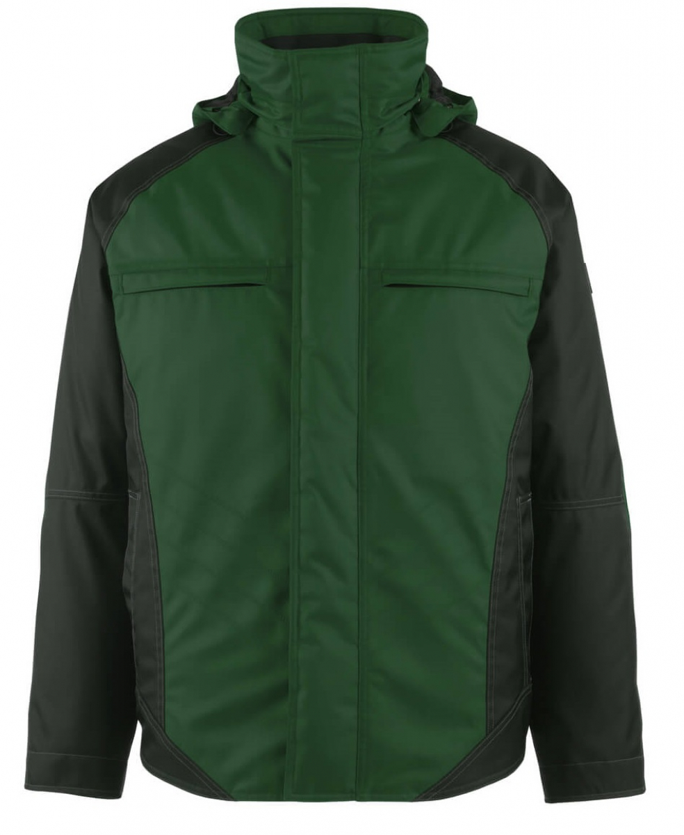 MASCOT-Winter-Pilotjacke, Frankfurt, UNIQUE, 255 g/m², grün/schwarz