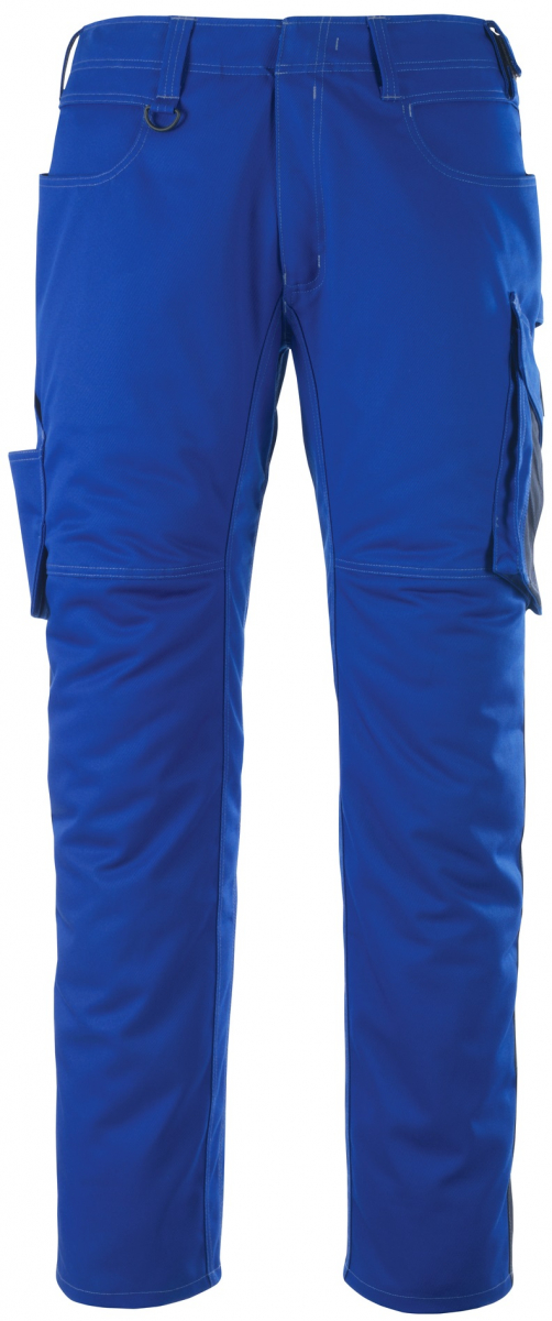 MASCOT-Workwear, Arbeits-Berufs-Bund-Hose, Dortmund, 82 cm, 340 g/m², kornblau/schwarzblau