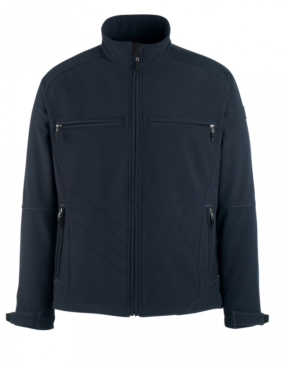 MASCOT-Workwear, Kälteschutz, Soft-Shell-Jacke, Dresden, 305 g/m², schwarzblau