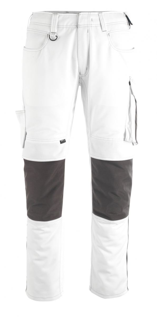 MASCOT-Workwear, Bundhose, Erlangen, 82 cm, 340 g/m², weiß/dunkelanthrazit
