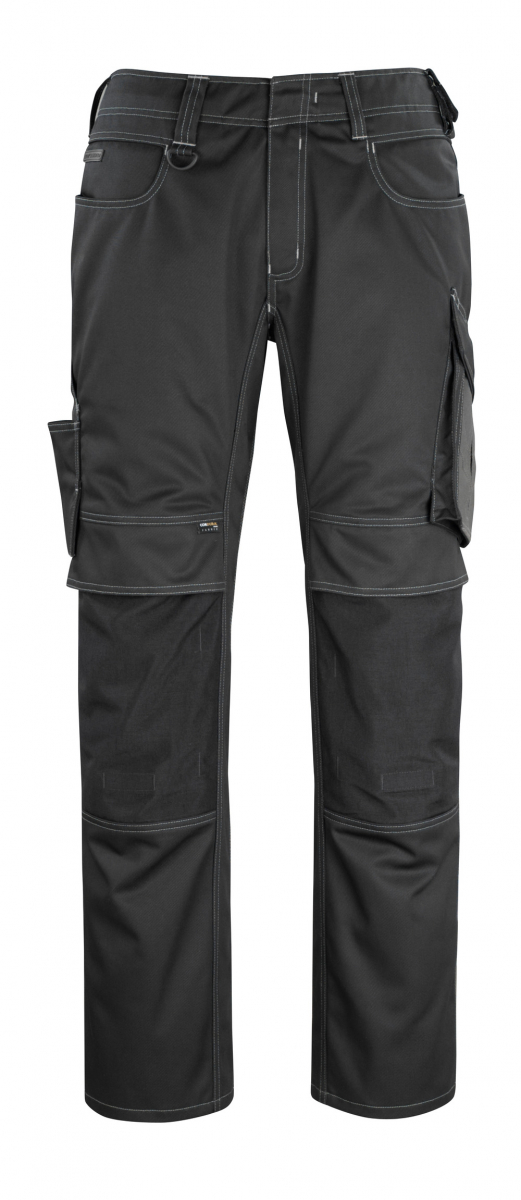 MASCOT-Workwear, Bundhose, Erlangen, 76 cm, 340 g/m, schwarz/dunkelanthrazit