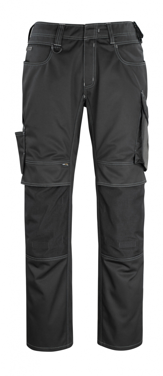 MASCOT-Workwear, Bundhose, Erlangen, 90 cm, 340 g/m², schwarz/dunkelanthrazit