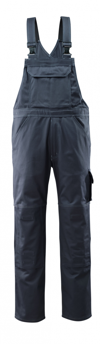 MASCOT-Workwear, Arbeits-Berufs-Latz-Hose, Lowell, 90 cm, 355 g/m², schwarzblau