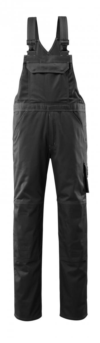 MASCOT-Workwear, Arbeits-Berufs-Latz-Hose, Lowell, 82 cm, 355 g/m², schwarz