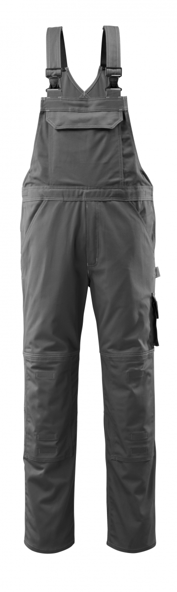 MASCOT-Workwear, Arbeits-Berufs-Latz-Hose, Lowell, 90 cm, 355 g/m², dunkelanthrazit