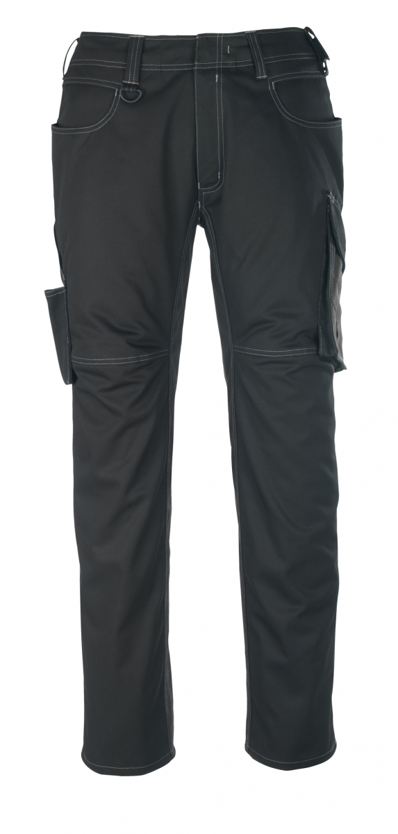 MASCOT-Workwear, Arbeits-Berufs-Bund-Hose, Oldenburg, 82 cm, 270 g/m², schwarz/dunkelanthrazit