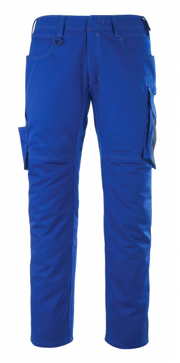 MASCOT-Workwear, Arbeits-Berufs-Bund-Hose, Oldenburg, 90 cm, 270 g/m², kornblau/schwarzblau
