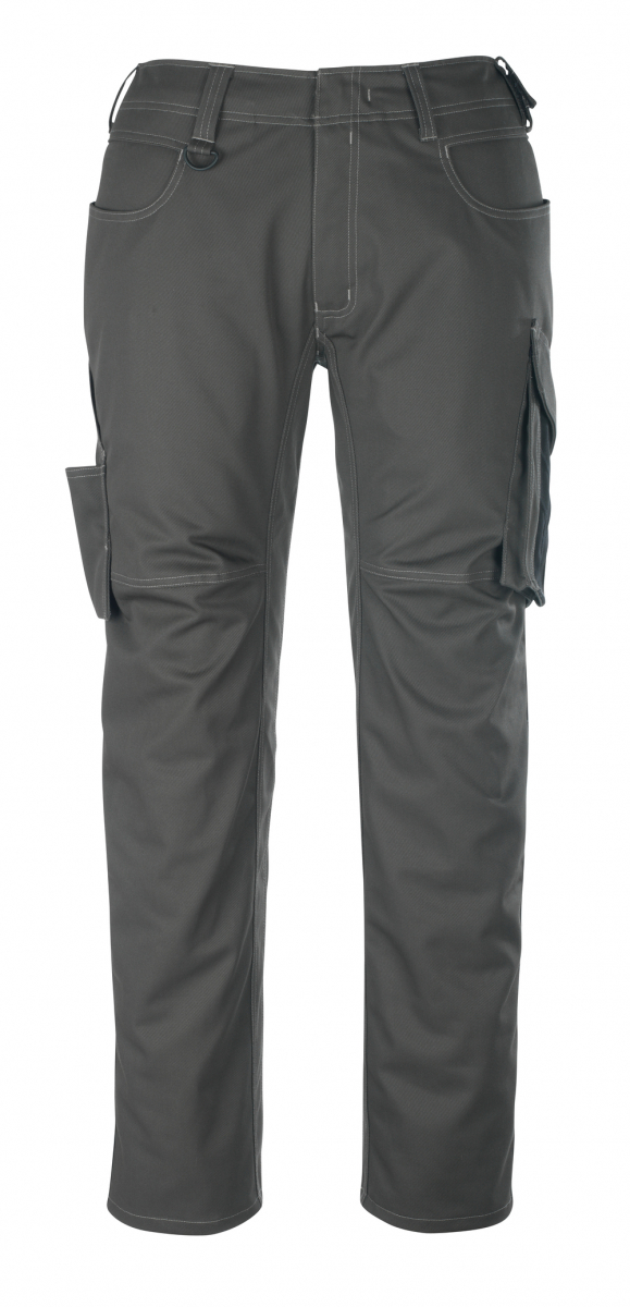 MASCOT-Workwear, Arbeits-Berufs-Bund-Hose, Oldenburg, 82 cm, 270 g/m², dunkelanthrazit/schwarz