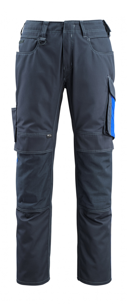 MASCOT-Workwear, Arbeits-Berufs-Bund-Hose, Mannheim, 76 cm, 270 g/m², schwarzblau/kornblau