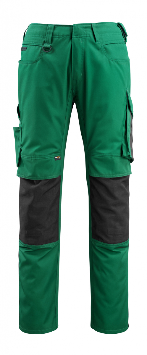 MASCOT-Workwear, Arbeits-Berufs-Bund-Hose, Mannheim, 90 cm, 270 g/m², grün/schwarz
