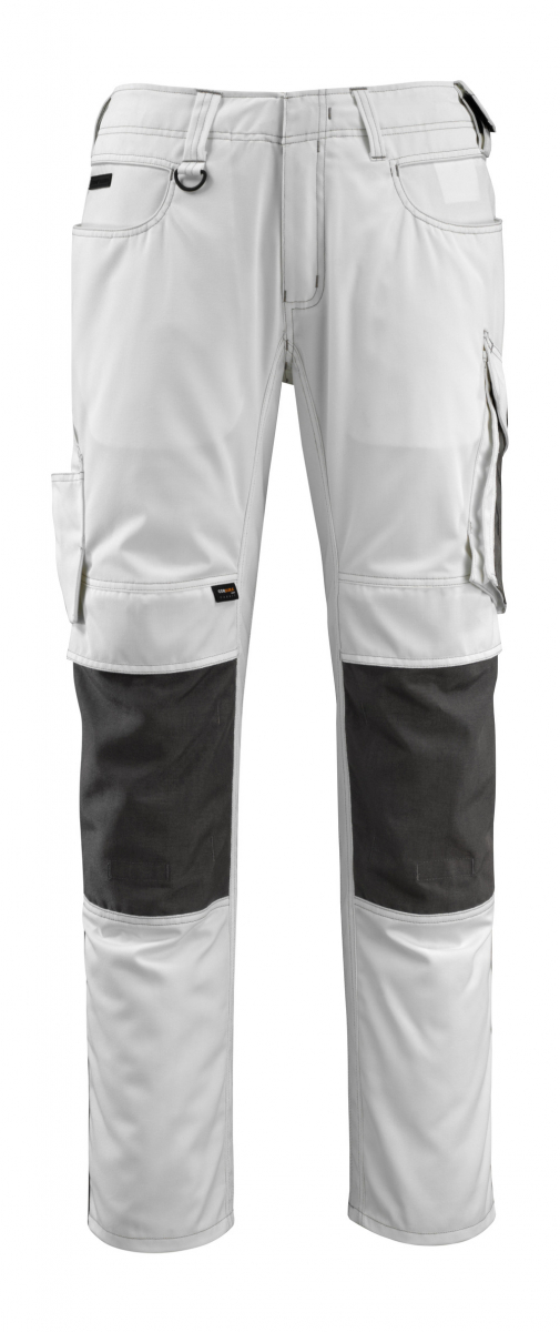 MASCOT-Workwear, Bundhose, Mannheim, 82 cm, 270 g/m², weiß/dunkelanthrazit