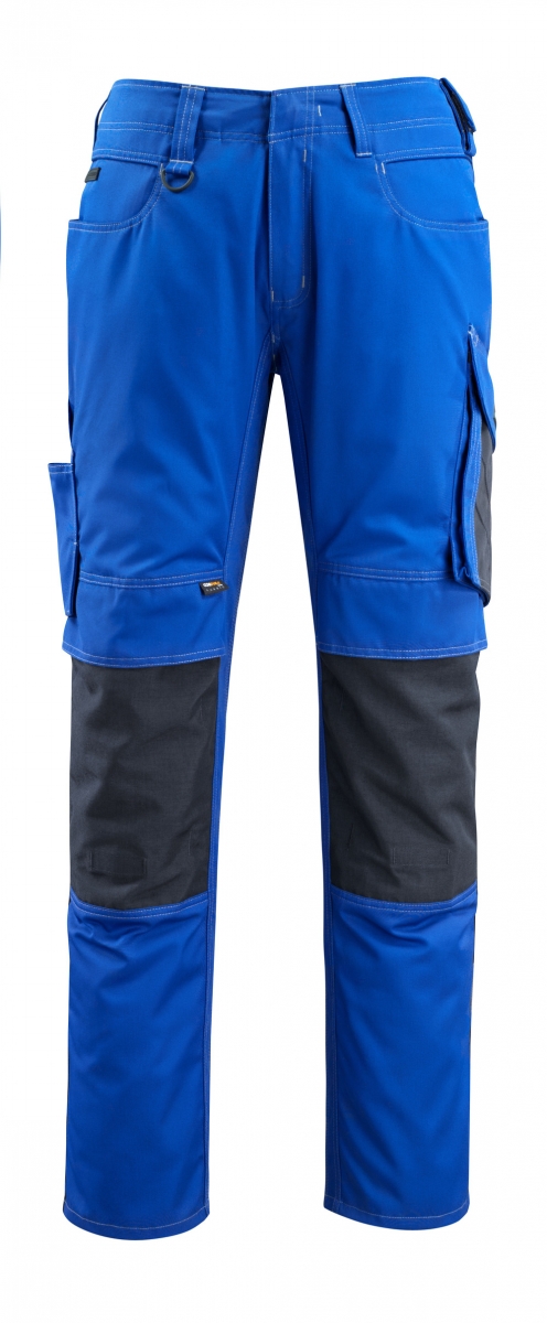 MASCOT-Workwear, Arbeits-Berufs-Bund-Hose, Mannheim, 82 cm, 270 g/m, kornblau/schwarzblau