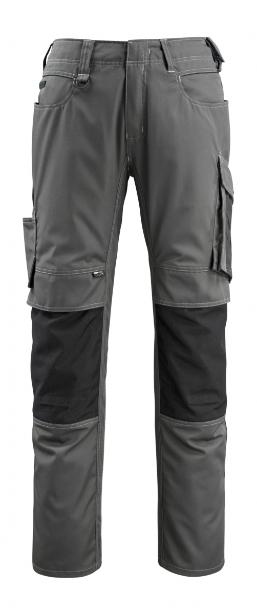 MASCOT-Workwear, Arbeits-Berufs-Bund-Hose, Mannheim, 76 cm, 270 g/m, dunkelanthrazit/schwarz