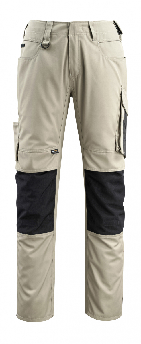 MASCOT-Workwear, Arbeits-Berufs-Bund-Hose, Mannheim, 82 cm, 270 g/m², khaki/schwarz