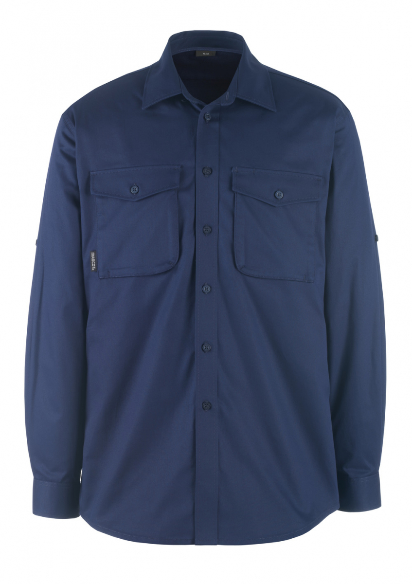 MASCOT-Workwear, Workwear, Hemd, Mesa, 205 g/m, marine