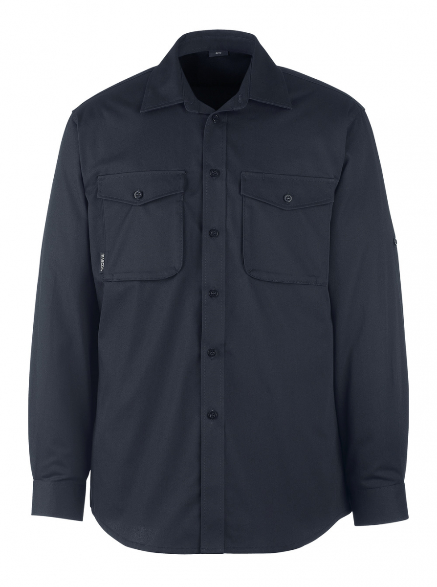 MASCOT-Workwear, Workwear, Hemd, Mesa, 205 g/m², schwarzblau