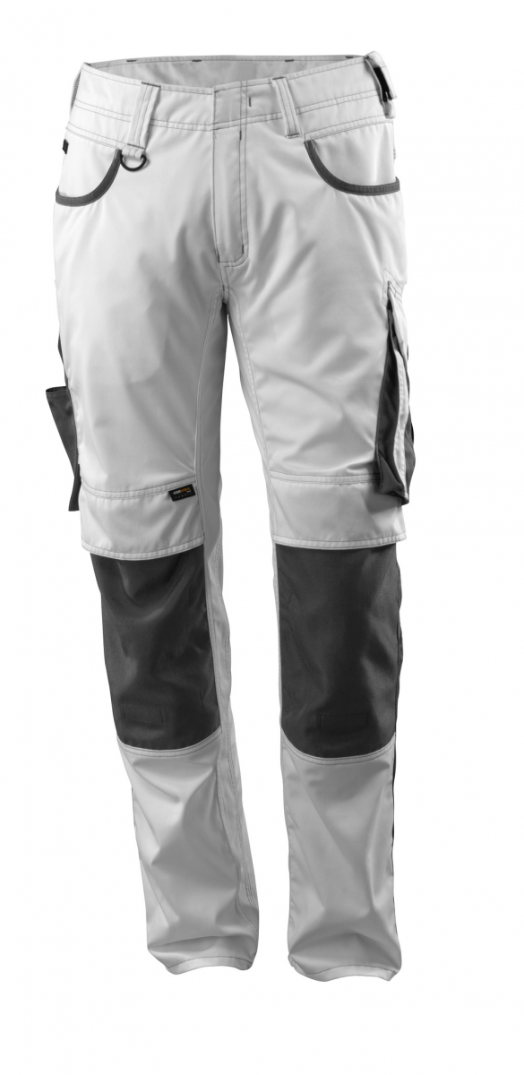 MASCOT-Workwear, Bundhose, Lemberg, 76 cm, 205 g/m, weiss/dunkelanthrazit