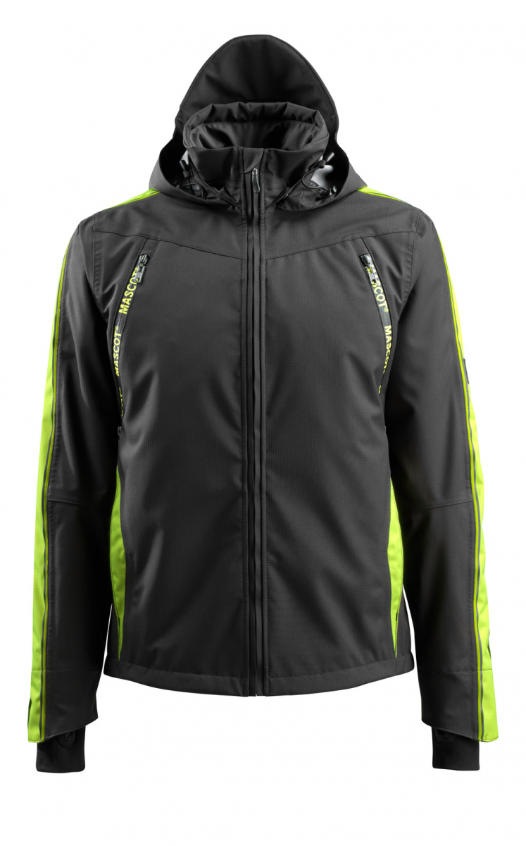 MASCOT-Workwear, Jacke, Gandia, 250 g/m², schwarz/gelb