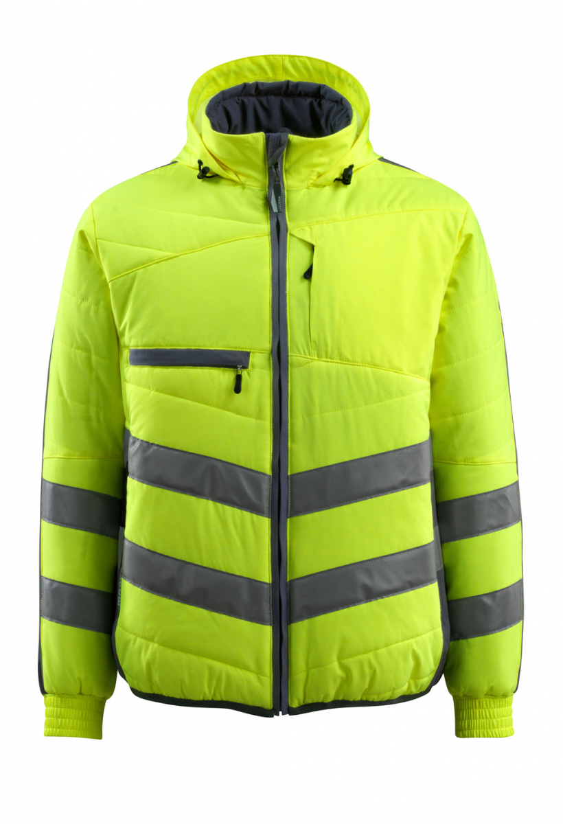 MASCOT-Workwear, Warnschutz-Thermojacke, Dartford, 115 g/m², gelb/schwarzblau