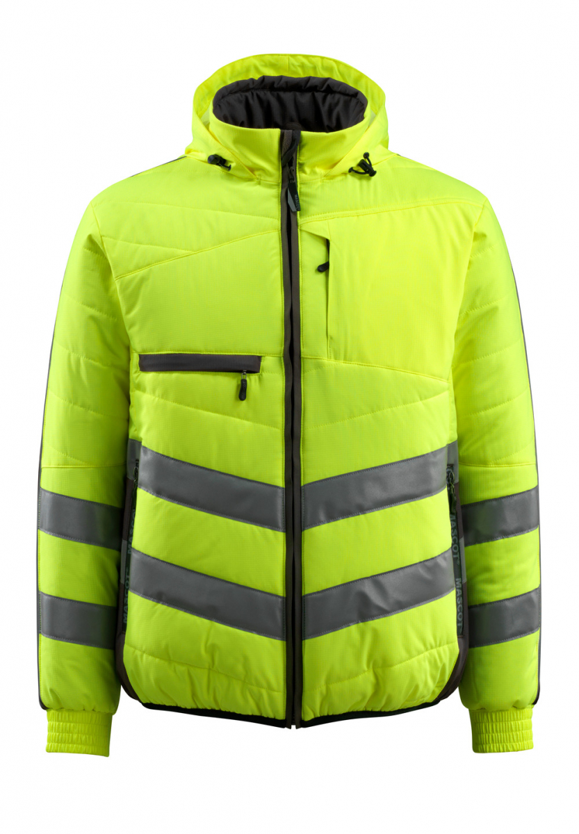 MASCOT-Workwear, Warnschutz-Thermojacke, Dartford, 115 g/m², gelb/schwarz