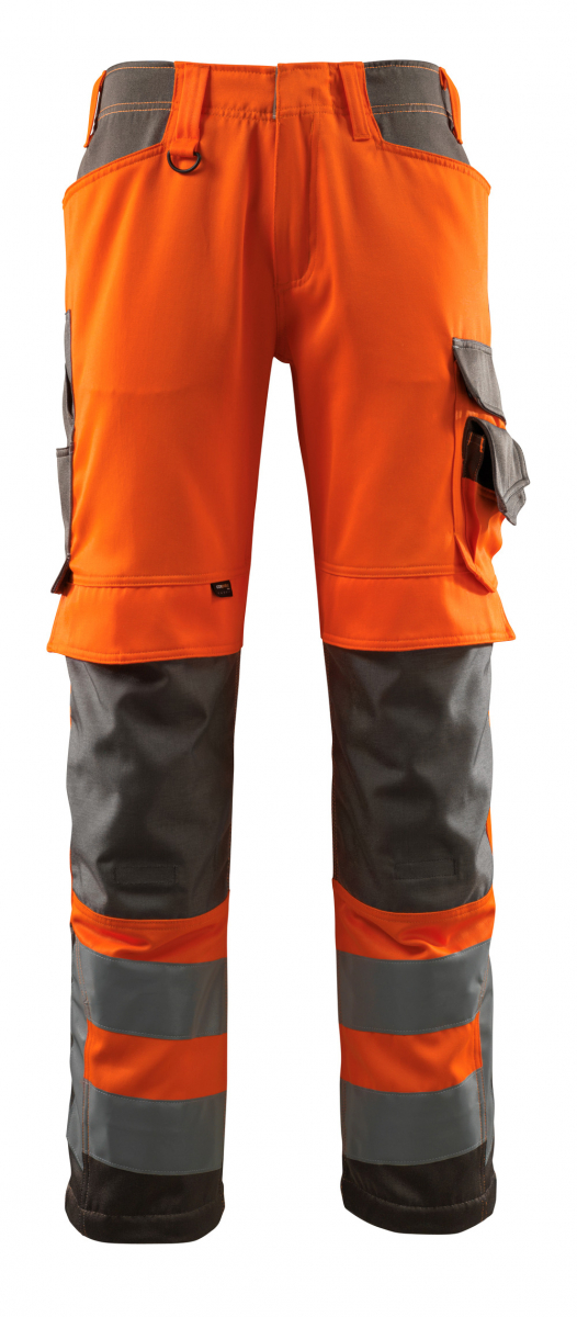 MASCOT-Workwear, Warnschutz-Bundhose, Kendal, 90 cm, 290 g/m², orange/dunkelanthrazit