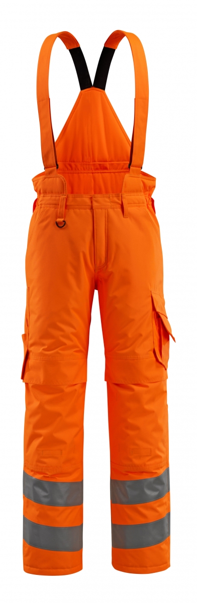 MASCOT-Workwear, Warnschutz-Winterhose, Ashford,  210 g/m, orange