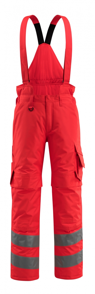 MASCOT-Workwear, Warnschutz-Winterhose, Ashford,  210 g/m, rot