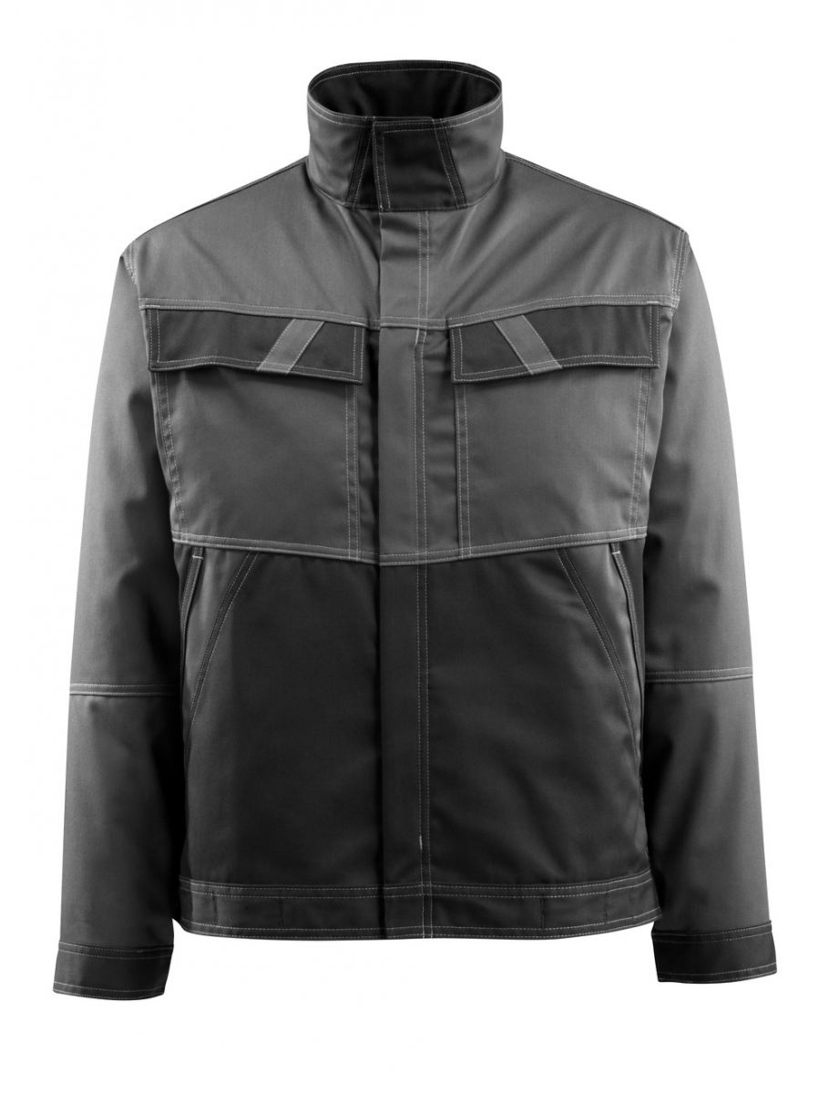 MASCOT-Workwear, Arbeitsjacke, Dubbo, 245 g/m², dunkelanthrazit/schwarz