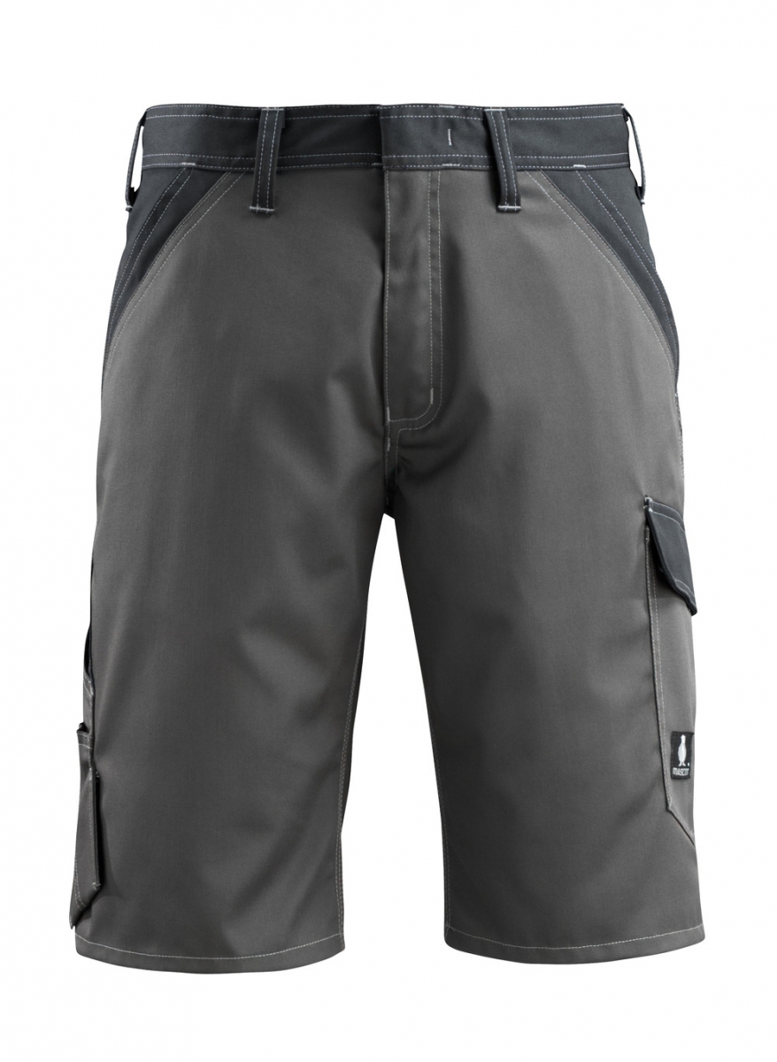 MASCOT-Workwear, Arbeits-Berufs-Shorts, SUNBURY, 245 g/m, anthrazit/schwarz