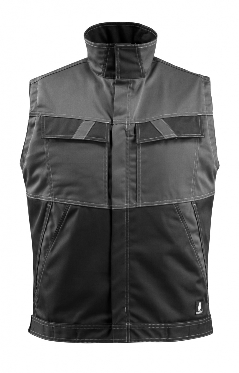 MASCOT-Workwear, Workwear, Weste, Kilmore, 245 g/m², dunkelanthrazit/schwarz