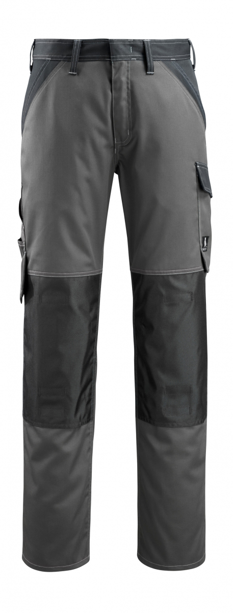 MASCOT-Workwear, Bundhose, Temora, 76 cm, 245 g/m², dunkelanthrazit/schwarz