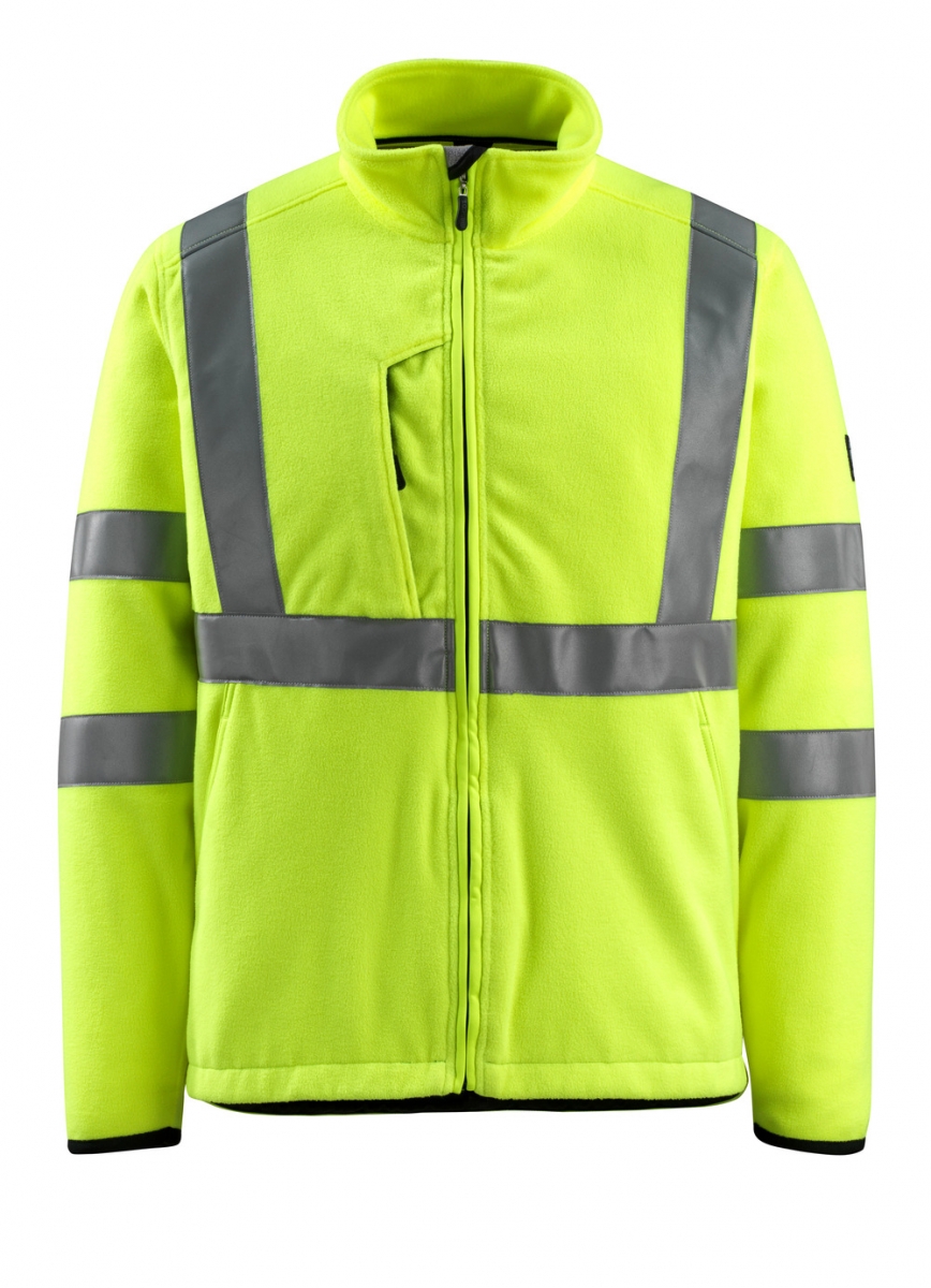 MASCOT-Workwear, Warnschutz-Fleecejacke, Mildura,  230 g/m, gelb
