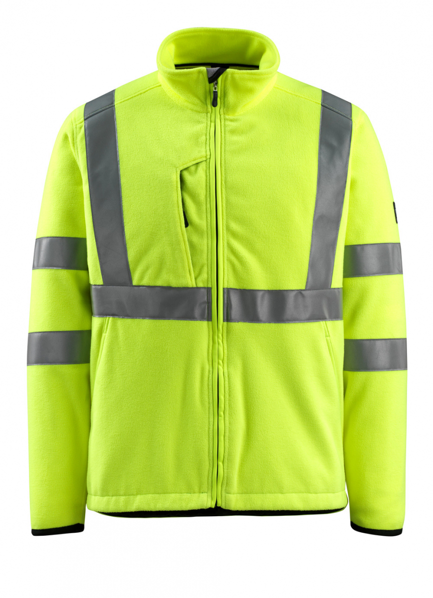 MASCOT-Workwear, Warnschutz-Fleecejacke, Mildura, 230 g/m², gelb