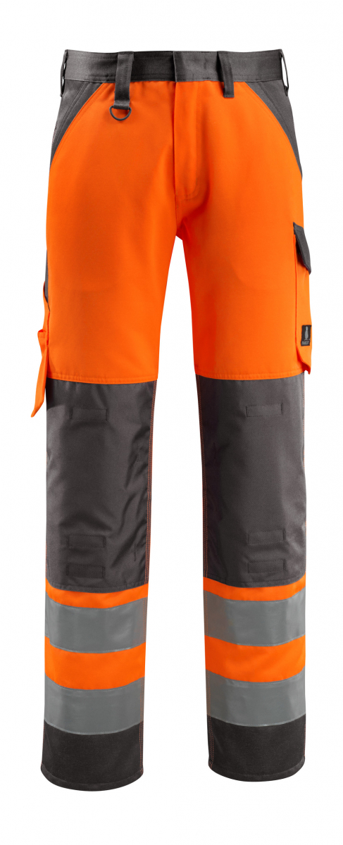 MASCOT-Workwear, Warnschutz-Bundhose, Maitland, 76 cm, 285 g/m², orange/dunkelanthrazit