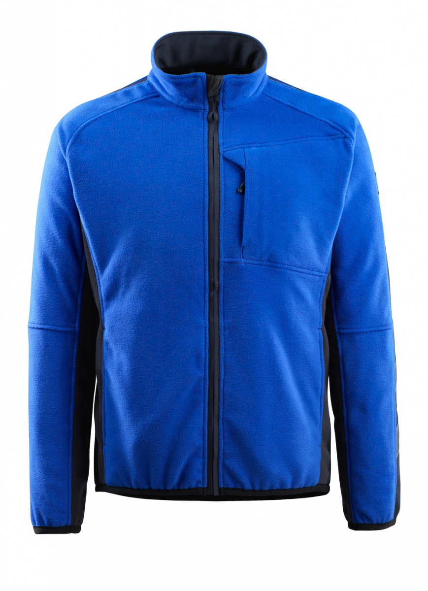 MASCOT-Workwear, Kälteschutz, Fleecejacke, Hannover, 280 g/m², kornblau/schwarzblau