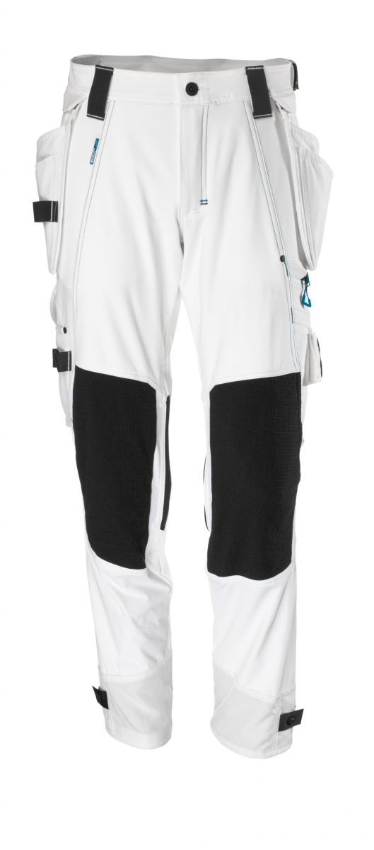 MASCOT-Workwear, Arbeitshose, Lg. 82 cm, 240 g/m², weiß