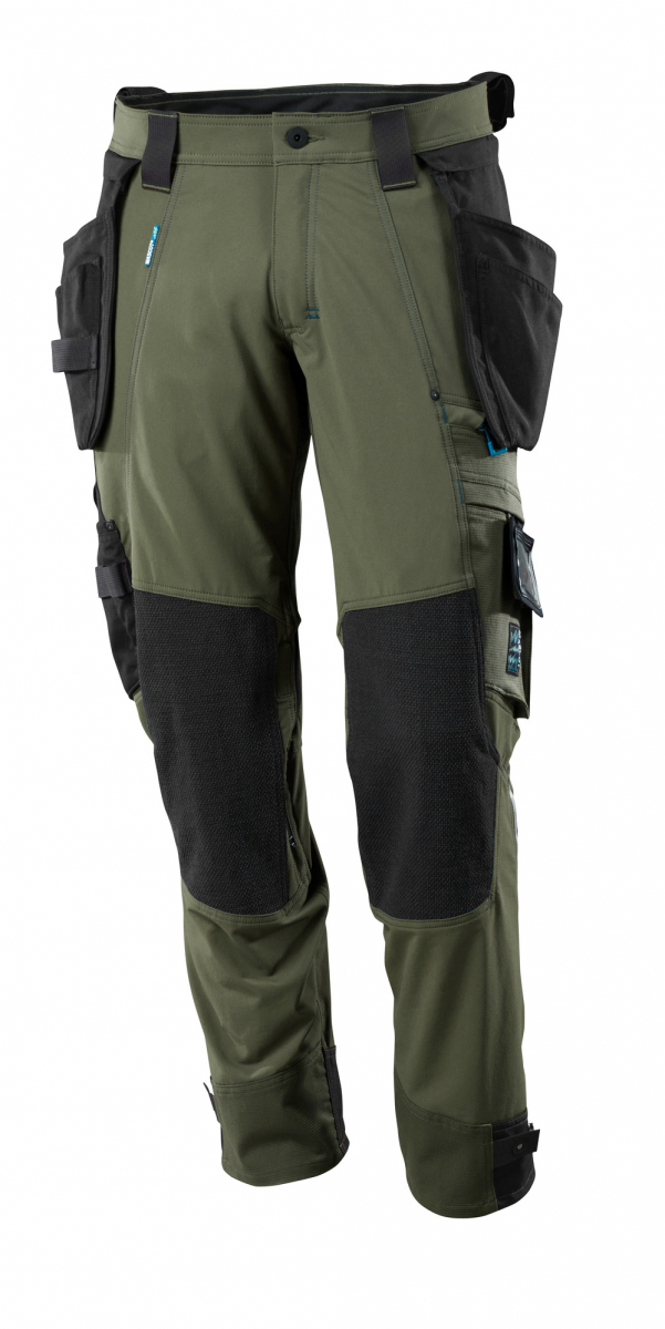 MASCOT-Workwear, Arbeitshose, Lg. 82 cm, 240 g/m², moosgrün