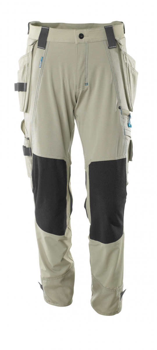 MASCOT-Workwear, Arbeitshose, Lg. 76 cm, 240 g/m², hellkhaki