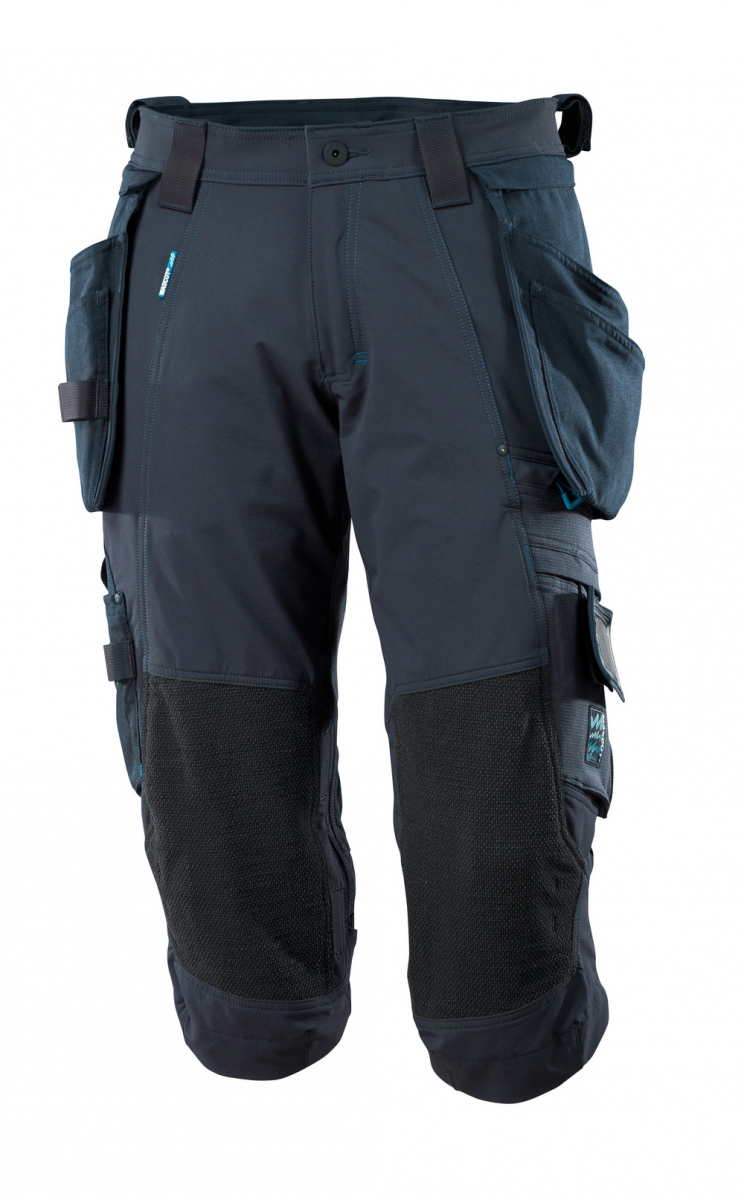 MASCOT-Workwear, Dreiviertel-Hose, 240 g/m², schwarzblau