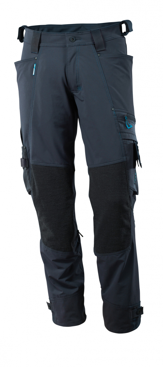 MASCOT-Workwear, Arbeitshose, Lg. 90 cm, 240 g/m², schwarzblau