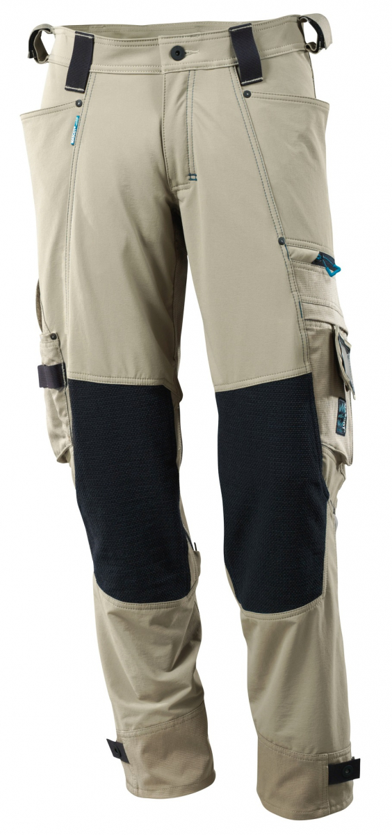 MASCOT-Workwear, Arbeitshose, Lg. 76 cm, 240 g/m², hellkhaki