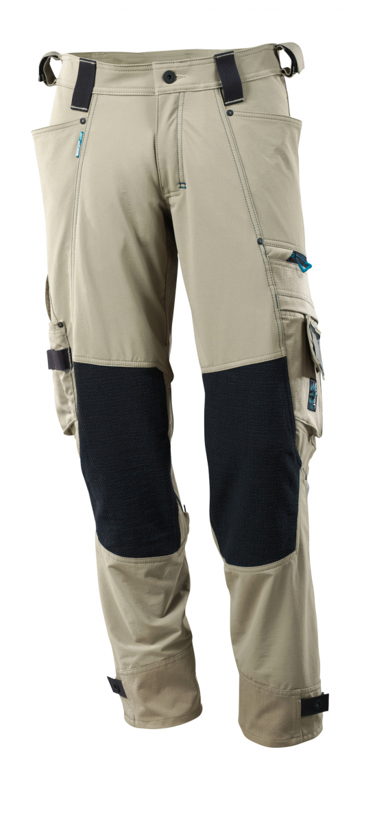 MASCOT-Workwear, Arbeitshose, Lg. 90 cm, 240 g/m², hellkhaki