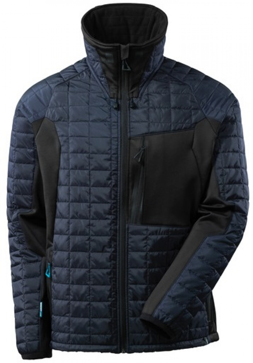 MASCOT-Workwear, Kälte-Schutz, Thermojacke, mit CLIMASCOT-Workwear, ®, 240 g/m², schwarzblau/schwarz